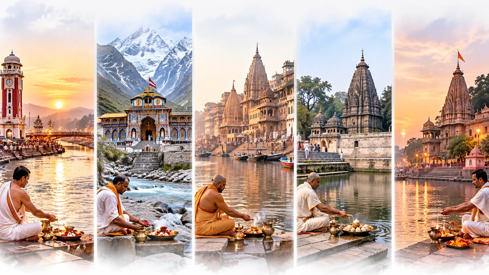 Haridwar, Badrinath, Kashi, Gaya Teerth Kshetra