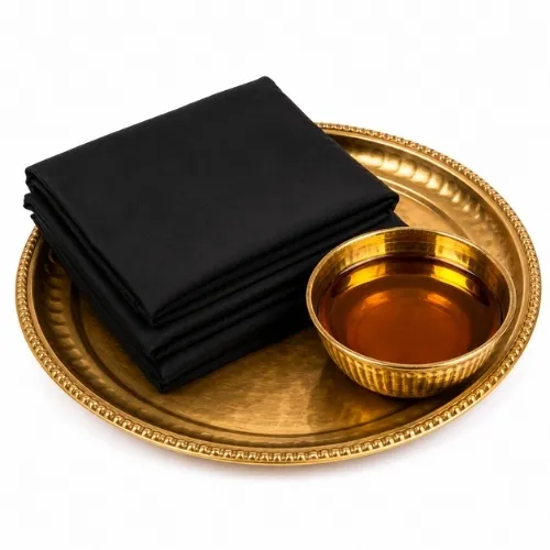 Combo (Black Cloth & Mustard Oil)