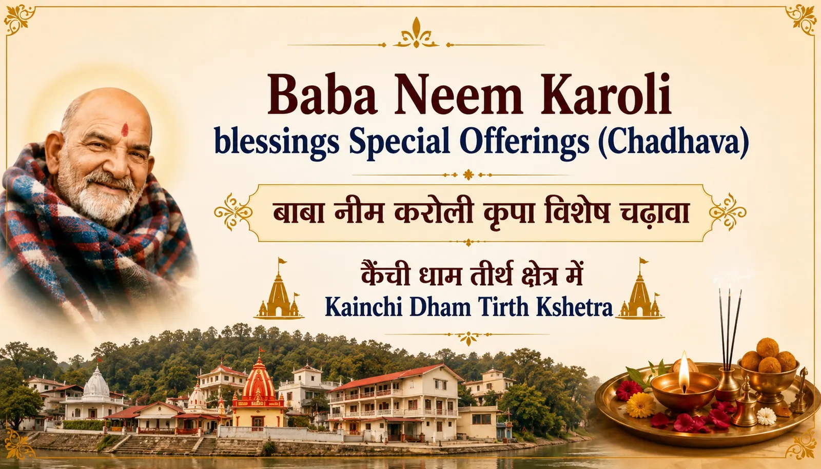 Tuesday Special: Baba Neem Karoli, Kainchi Dham Maha Chadhava