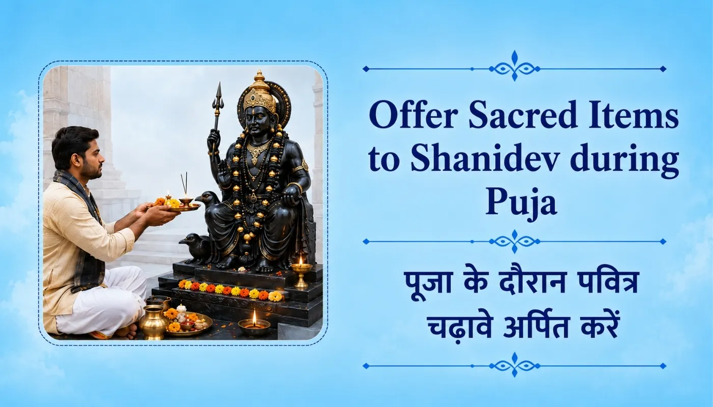 Trayodashi Special : Shivaya Swaroop Shanidev Puja & Rudrabhishek for auspicious result during Shani Sadhe Sati, Dhaiya & Mahadev thumbnail 4