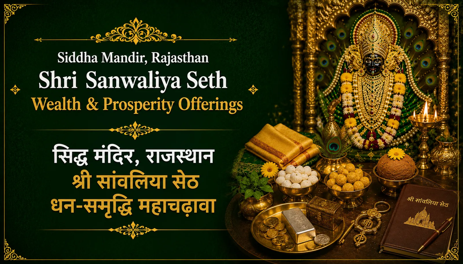 Shri Sanwaliya Seth Wealth & Prosperity Offerings
