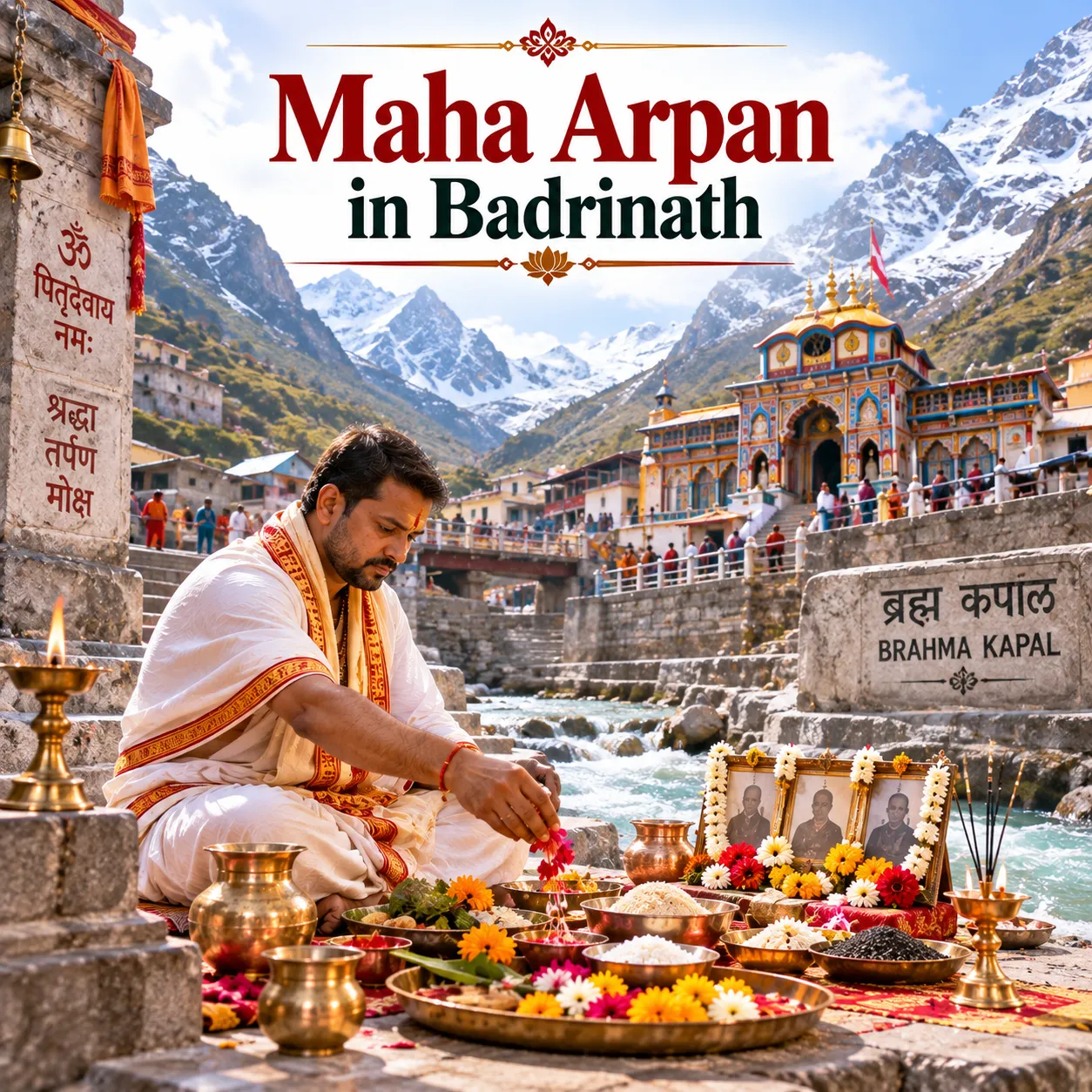Maha Arpan in Badrinath
