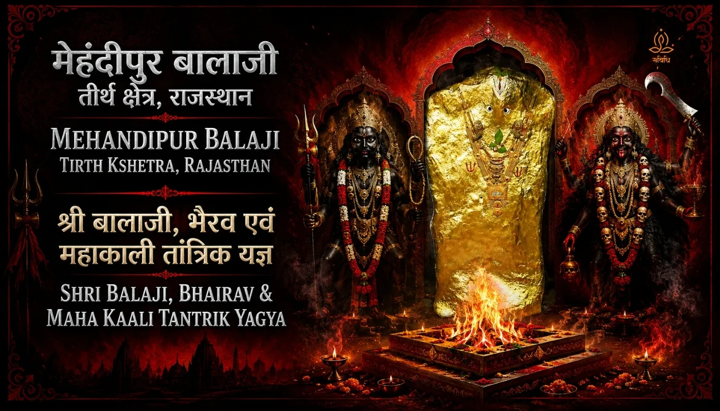 Saturday Special : Shri Balaji, Bhairav & Maha Kali Tantrik Yagya for Protection from Black Magic, Tantra Badha & Negative Energies