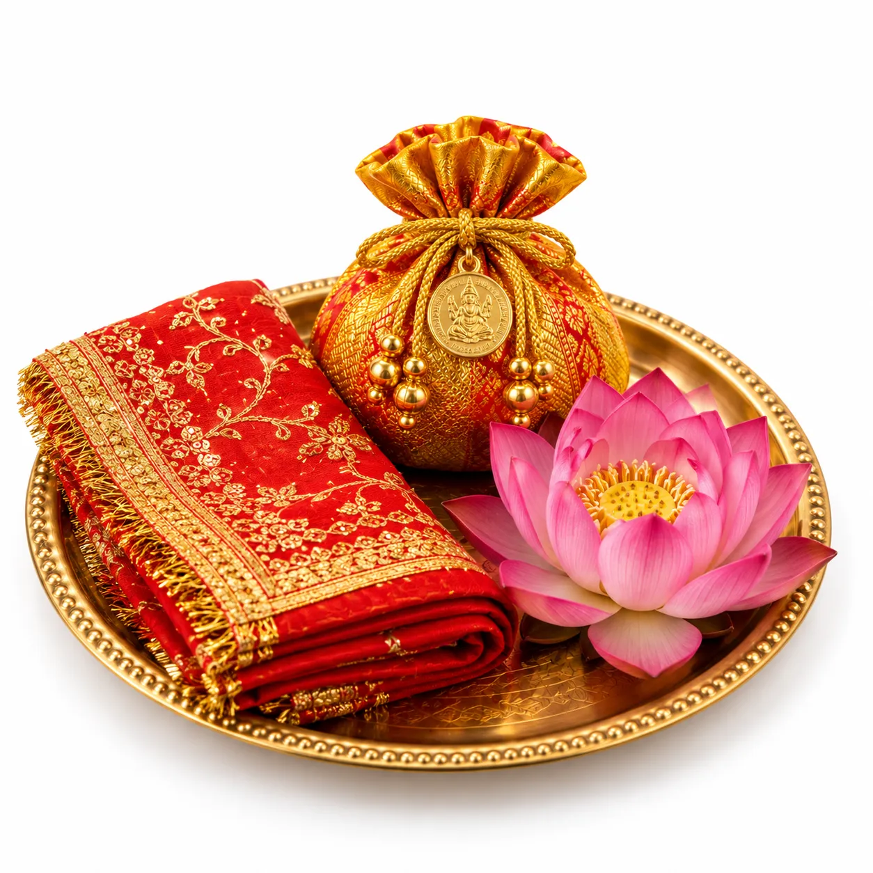 Combo (Chundari, Kuber Potli, Lotus Flower)